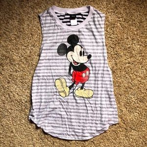 Medium Disney Mickey Mouse Tank Top: Slightly Worn